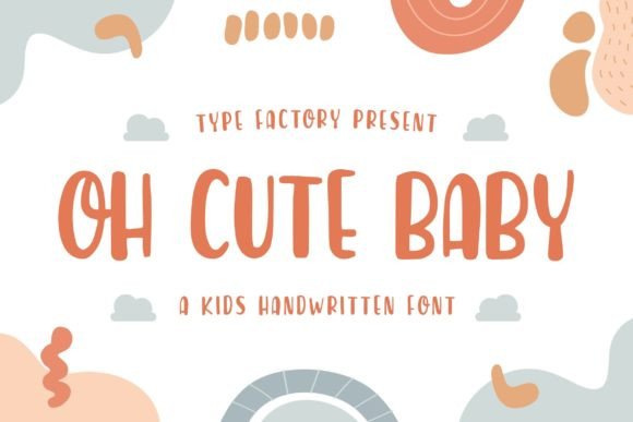 Oh Cute Baby Font - Featured Image