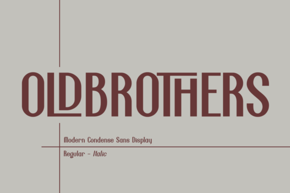 Old Brothers Font - Featured Image
