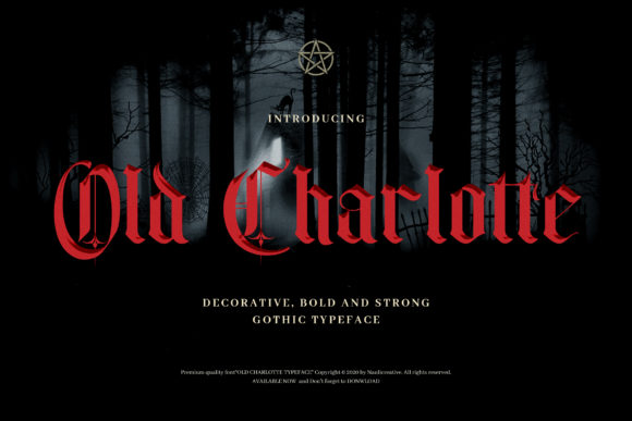 Old Charlotte Font - Featured Image