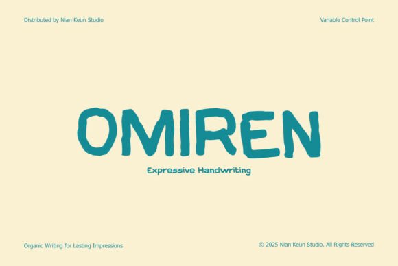 Omiren Font - Featured Image