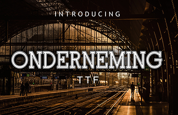 Onderneming Font - Featured Image
