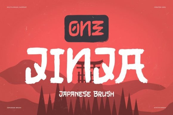 One Jinja Font - Featured Image
