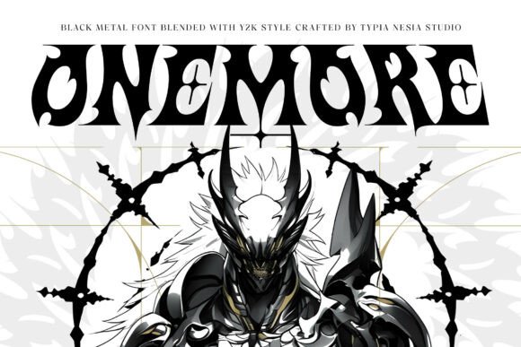 Onemore Font - Featured Image