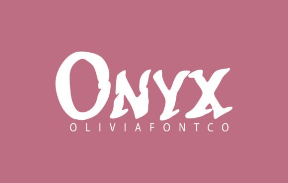 Onyx Font - Featured Image