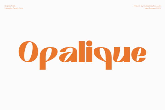 Opalique Font - Featured Image