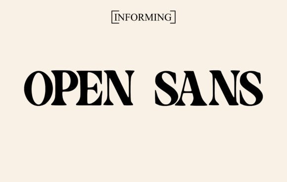 Open Sans Font - Featured Image