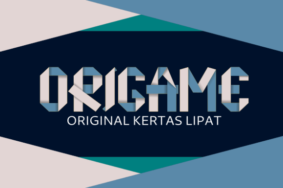 Origame Font - Featured Image