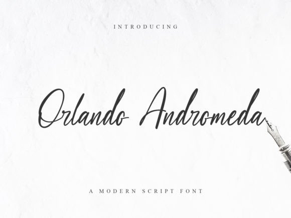 Orlando Andromeda Font - Featured Image