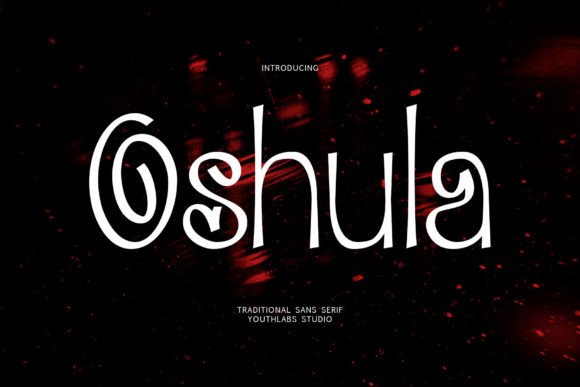 Oshula Font - Featured Image