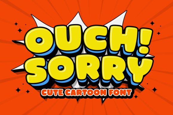 Ouch Sorry Font - Featured Image