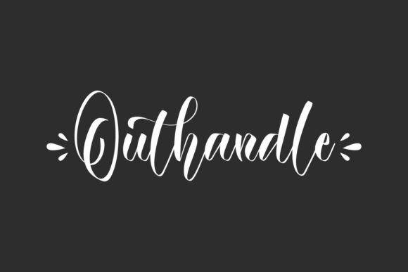 Outhandle Font - Featured Image