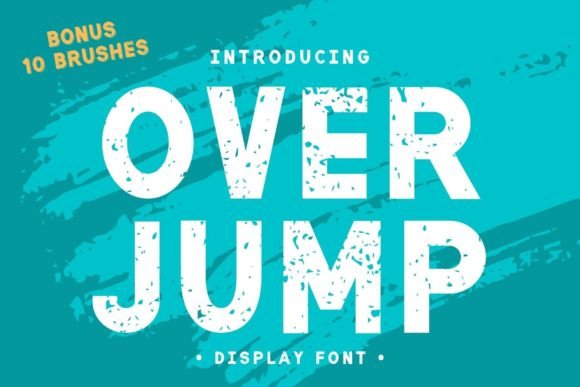 Over Jump Font - Featured Image