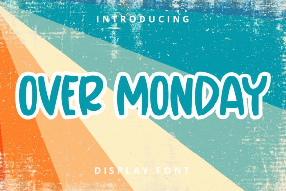 Over Monday Font - Featured Image