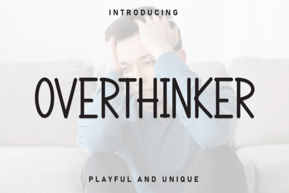 Overthinker Font - Featured Image