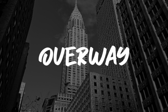 Overway Font - Featured Image