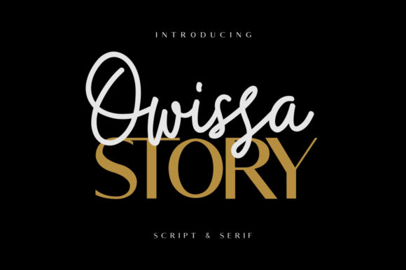 Owissa Story Duo Font - Featured Image