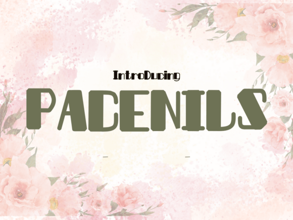 Pacenils Font - Featured Image