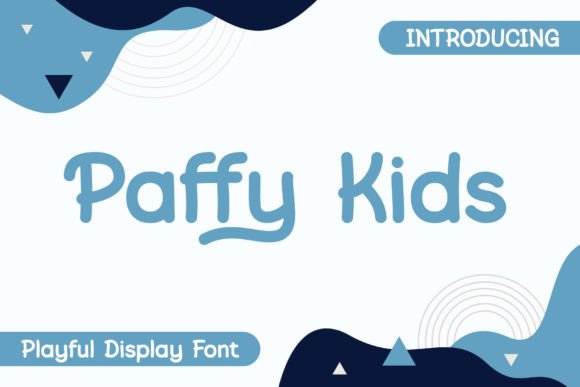 Paffy Kids Font - Featured Image