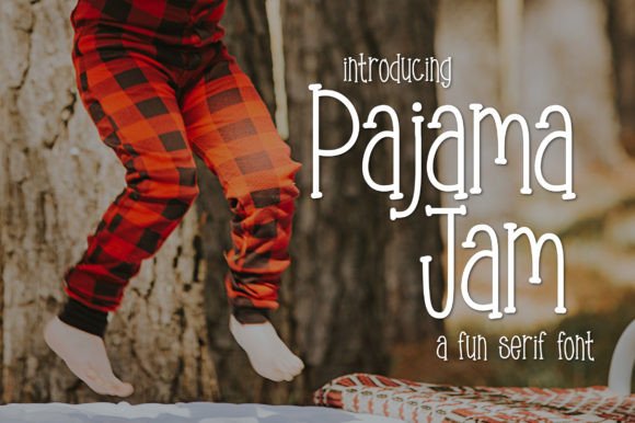 Pajama Jam Font - Featured Image