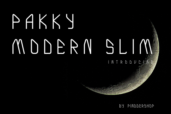 Pakky Modern Slim Font - Featured Image