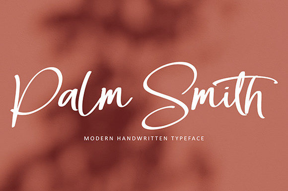 Palm Smith Font - Featured Image