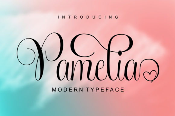 Pamelia Font - Featured Image