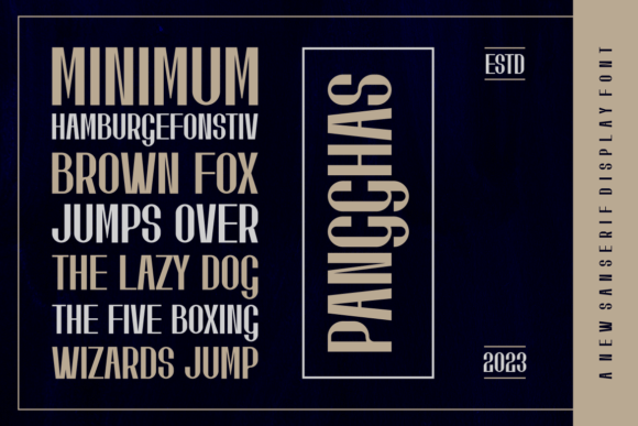 Pangghas Font - Featured Image