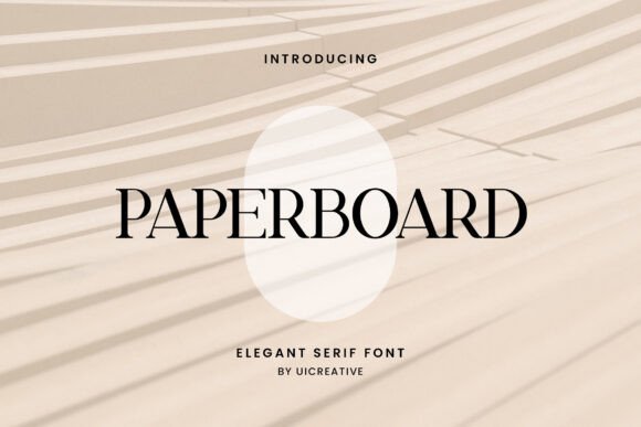 Paperboard Font - Featured Image