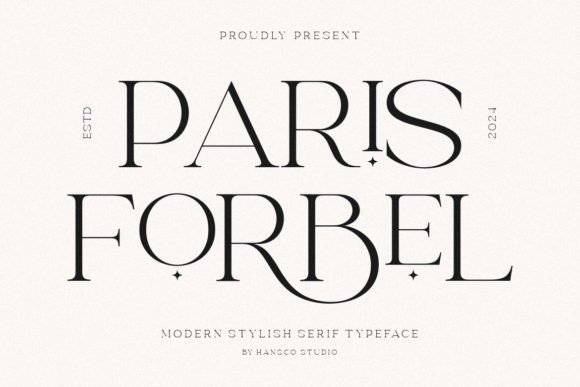 Paris Forbel Font - Featured Image