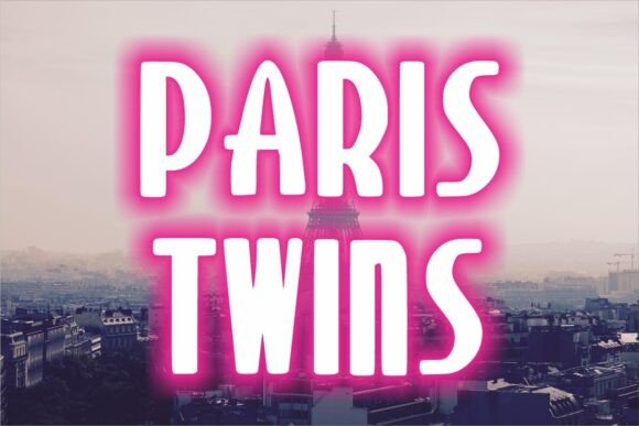 Paris Twins Font - Featured Image