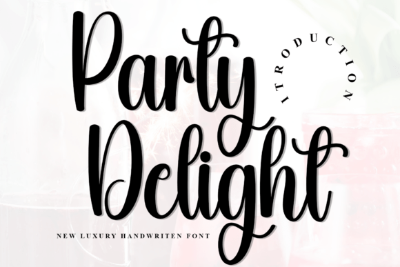 Party Delight Font - Featured Image