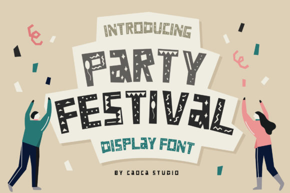 Party Festival Font - Featured Image