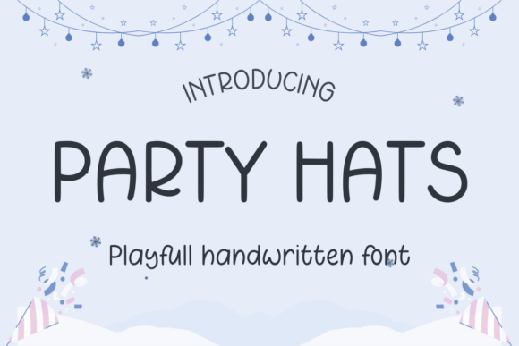 Party Hats Font - Featured Image
