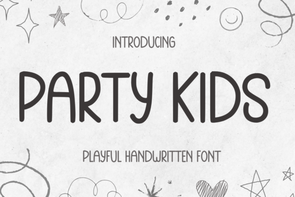 Party Kids Font - Featured Image