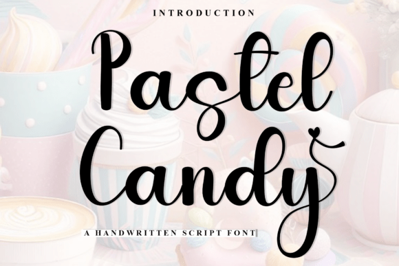 Pastel Candy Font - Featured Image