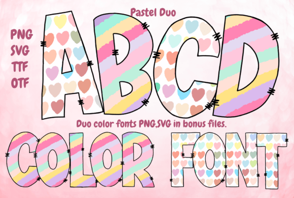 Pastel Duo Font - Featured Image