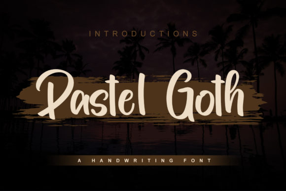 Pastel Goth Font - Featured Image