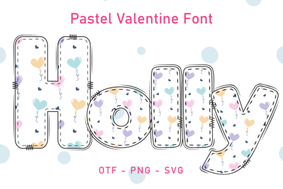 Pastel Valentine Font - Featured Image