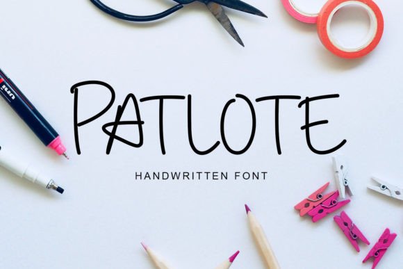 Patlote Font - Featured Image