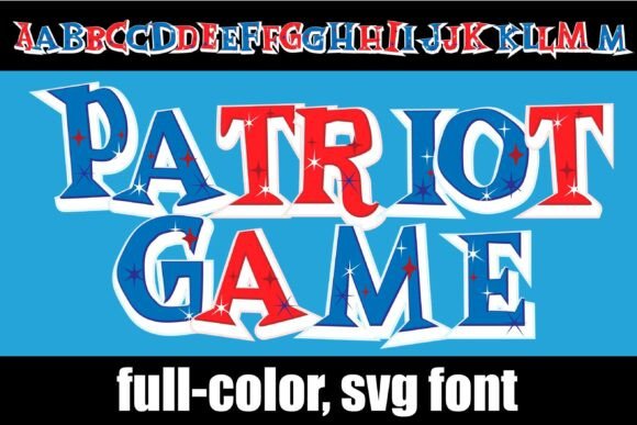 Patriot Games Font - Featured Image