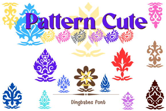 Pattern Cute Font - Featured Image
