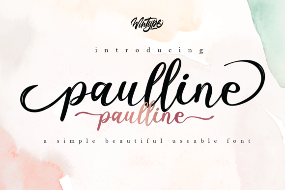 Paulline Font - Featured Image