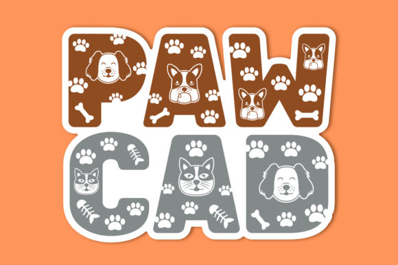 Paw Cad Font - Featured Image