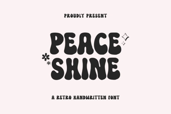 Peace Shine Font - Featured Image