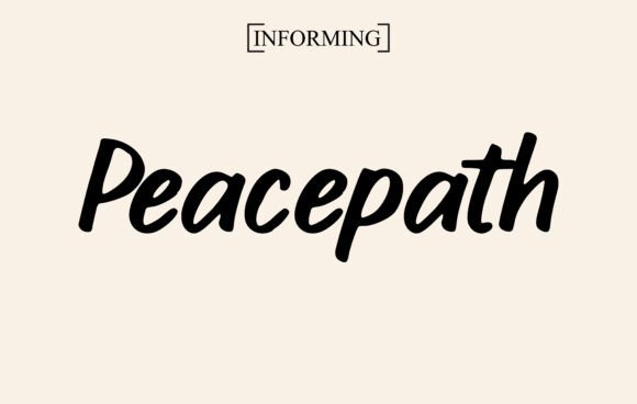 Peacepath Font - Featured Image