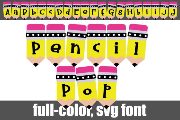 Pencil Pop Font - Featured Image