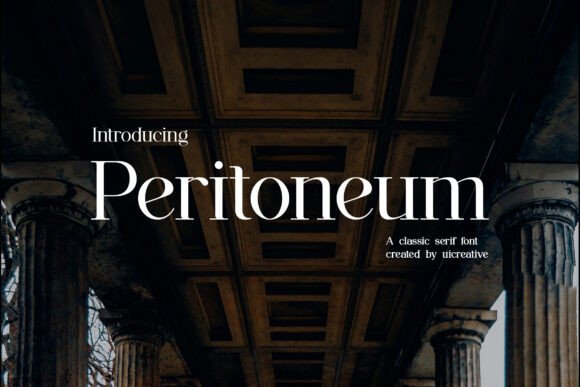 Pertoneum Font - Featured Image
