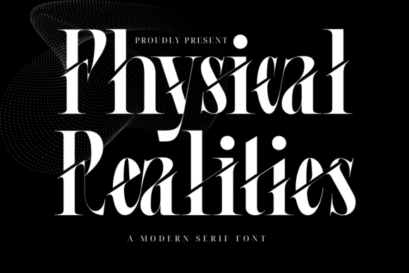 Physical Realities Font - Featured Image
