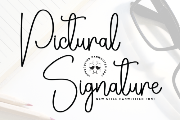 Pictural Signature Font - Featured Image
