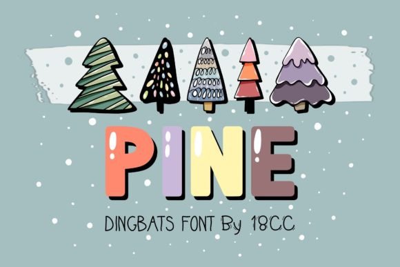 Pine Font - Featured Image
